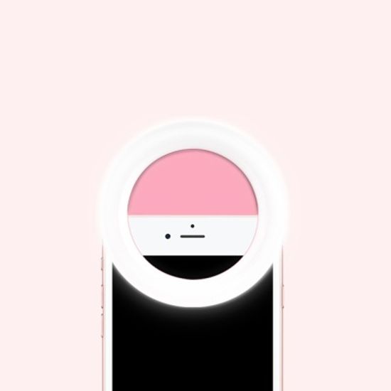 디온리원 인생샷조명 LED 셀카링 라이트 핑크