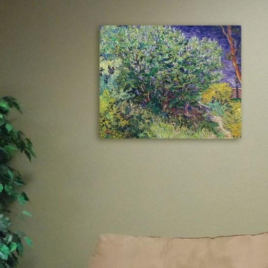 고흐 - 라일락 덤불 Lilac Bush, 캔버스 액자