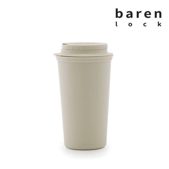 바른락 이중 리유저블 텀블러 500ml(무인쇄-아이보리)