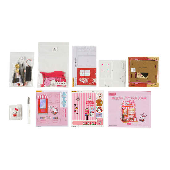 핸즈크라프트 산리오 DIY 미니어처 헬로키티 파티세리