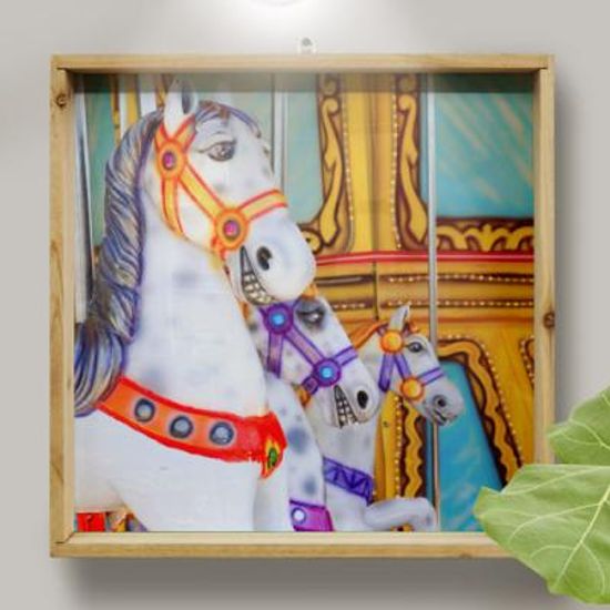 ig553-우드프레임액자_놀이공원의놀이기구