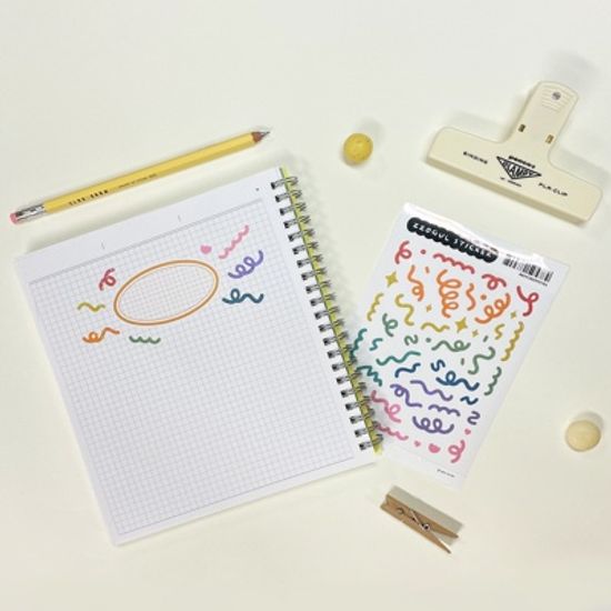 지유 쪼글스티커