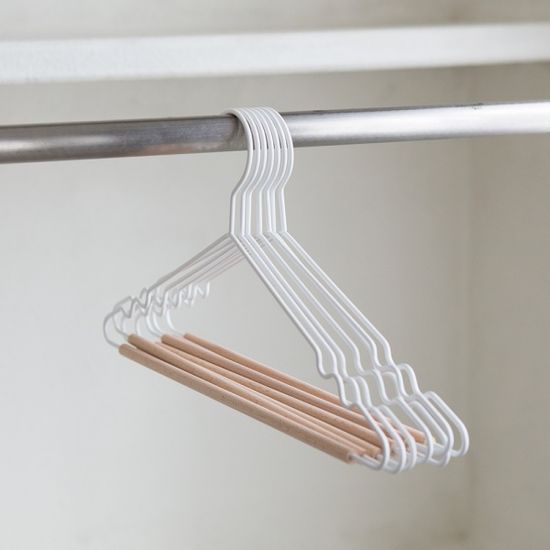 상하의를 한번에! 올모 스트링 옷걸이 슬림형 20p