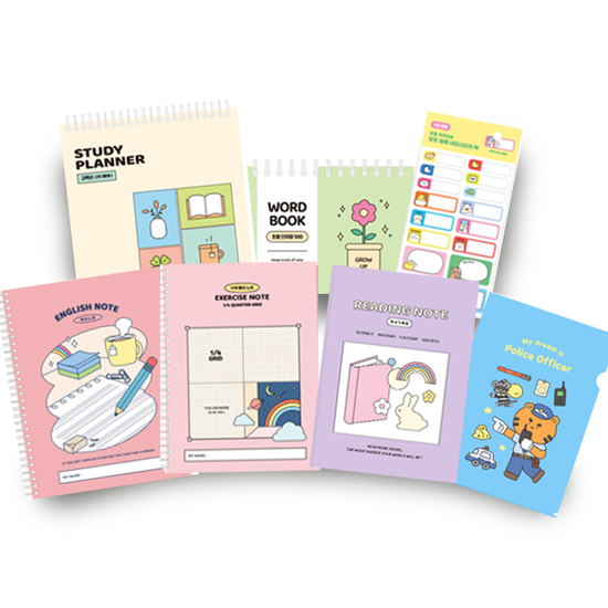 [단독] 인디고 어린이 문구세트 (저학년/고학년)