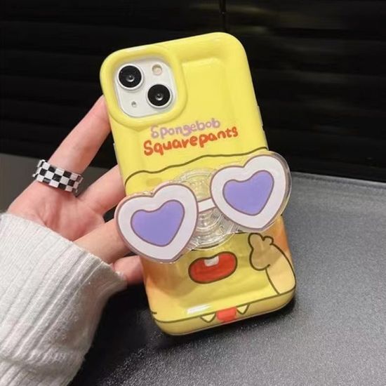 갤럭시 A시리즈 바다 친구들 선글라스 톡 그립 케이스