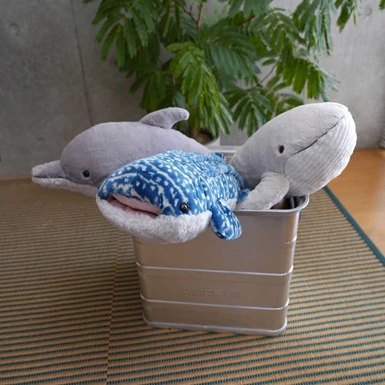 무릎인형_해양동물M (고래/돌고래/고래상어)