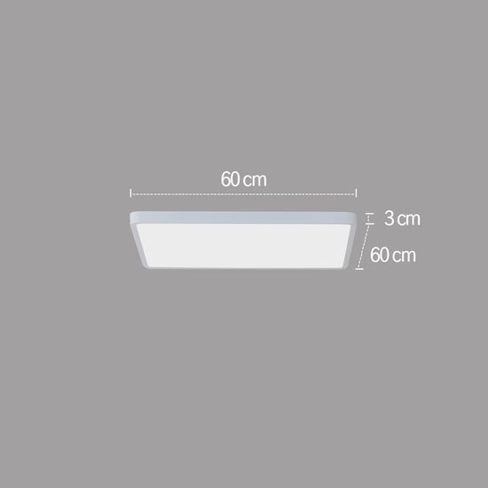 LED 글로우 직하 엣지  방등 60W (600x600)