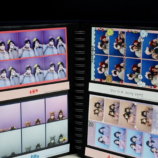 메모러블 포토앨범 4x6 사진 네컷 포켓식 앨범 티켓북