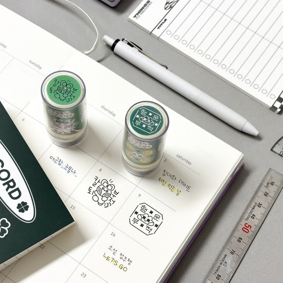 마넷 얼렁뚱땅 현생 스탬프