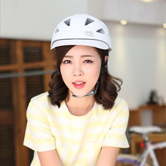 미벨룩스 러블리화이트 헬멧