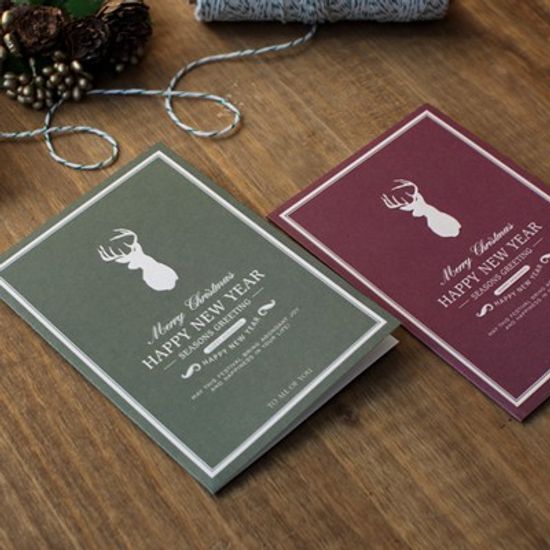 디비디 크리스마스 카드세트 - Rudolph 6종