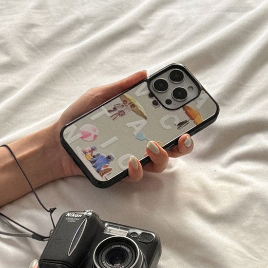 sunny vacation 디자인 [미러 범퍼케이스]