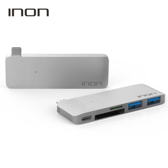 아이논 USB 3.0 C타입 5in1 멀티허브 맥북 IN-UC410C