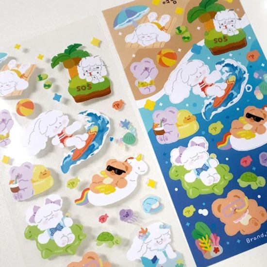 여름바다, 묘하다