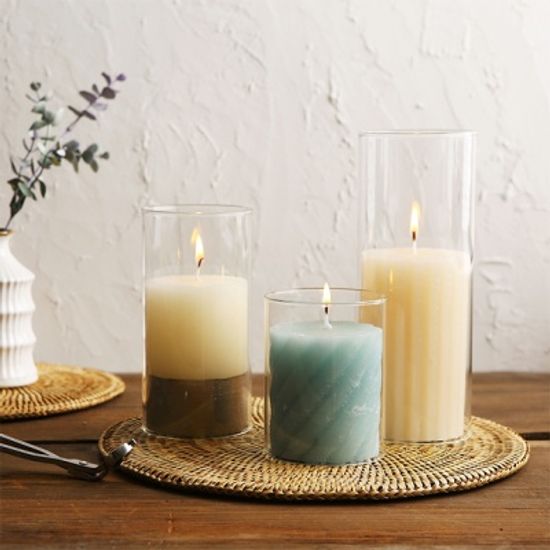 호야 유리원통실린더 캔들워머(7.5x20)