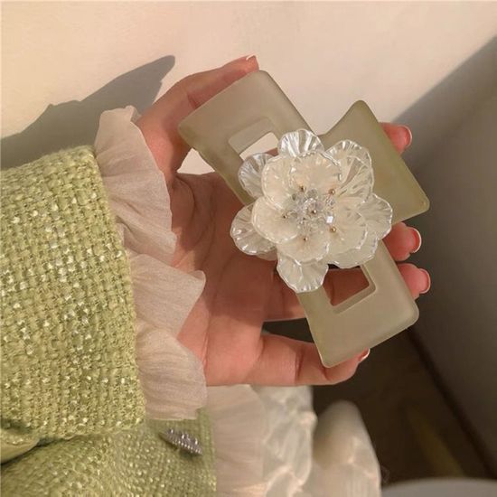 리본 장미 곰돌이 머리집게핀 고정핀 헤어핀 헤어집게
