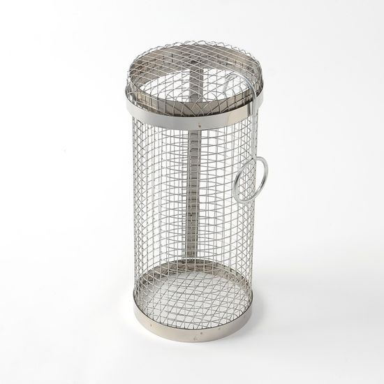 캠핑 바비큐 원통 그릴(20cm) 바베큐케이스