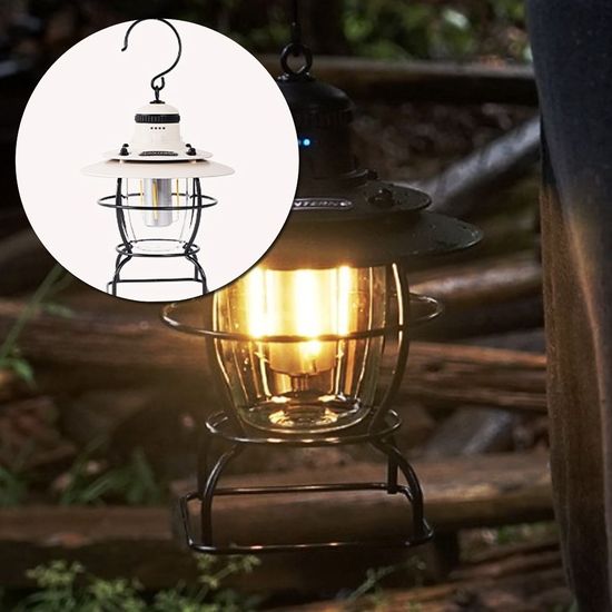 N3262 MINI 캠핑랜턴 S01 베이지화이트(WC7BEBD)