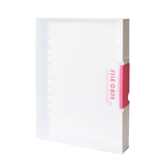 학교 학원 A4 반투명 파일케이스 대형 FC03