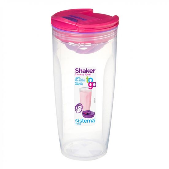 [시스테마] 투고 쉐이커 700ml (핑크) 헬스 보틀