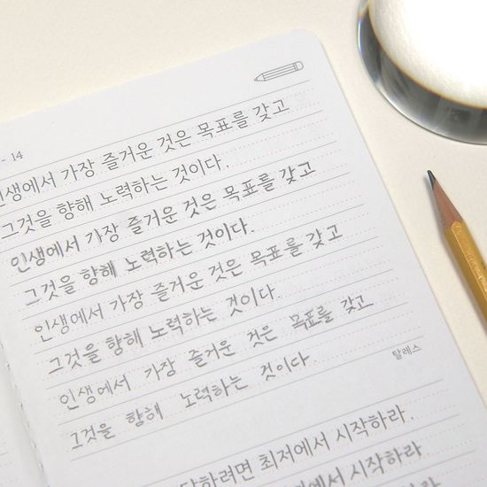 읽씀 필사노트