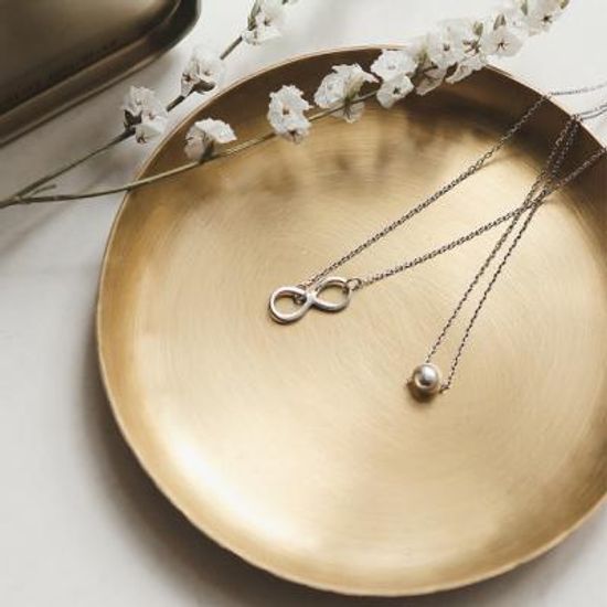 제이로렌 9N0773 베이직 실버 볼 목걸이