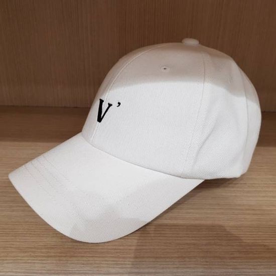 [애슬릿]v 레터링 볼 캡 남성 여성 깊은 야구 모자