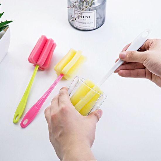 [와인앤쿡]스펀지세척솔 주방브러쉬 다용도청소솔