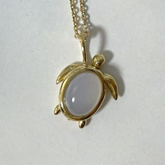 [도금] 느려도 괜찮아, 거북이 목걸이 (미니) 