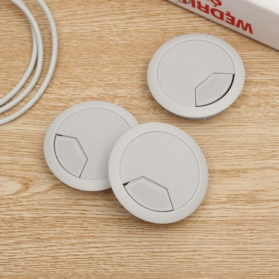 회전형 전선캡 20p 테이블 책상 전선구멍커버 50mm