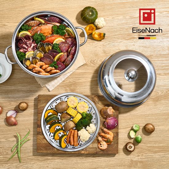 [아이제나흐] IH 스텐304 에센 대용량 2단 찜솥 32cm