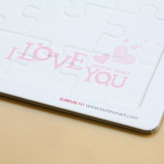 퍼즐카드-I love you