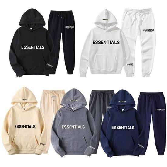 내츄럴 기모 후드 트레이닝 세트