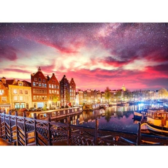500조각 직소퍼즐▶ 암스테르담의 도시야경 (HP516)