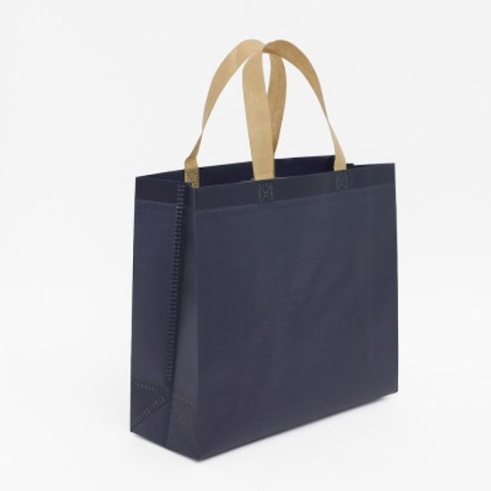 심플 부직포 가방 10p(네이비) (32x28cm) 쇼핑백