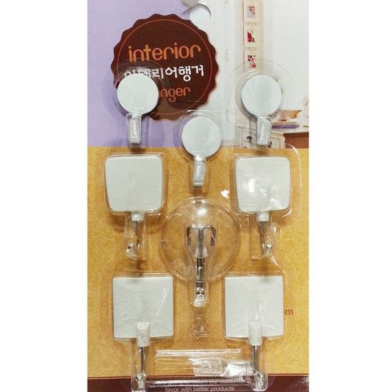 우일 모음행거1번8p 부착식걸이 후크(W1A995A)