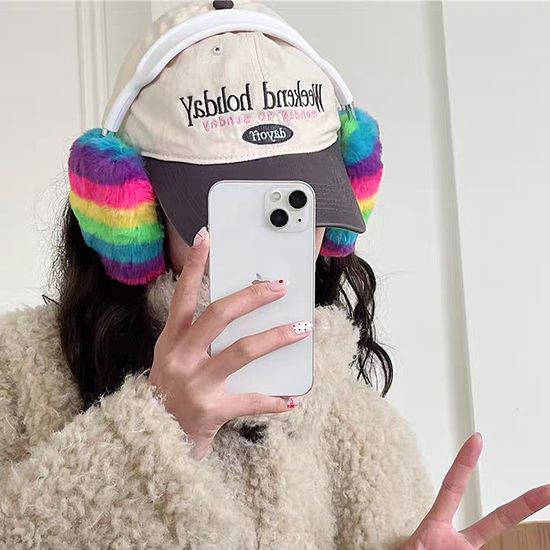 에어팟맥스 보들 밍크 퍼 뜨개 털 커버 이어캡 케이스