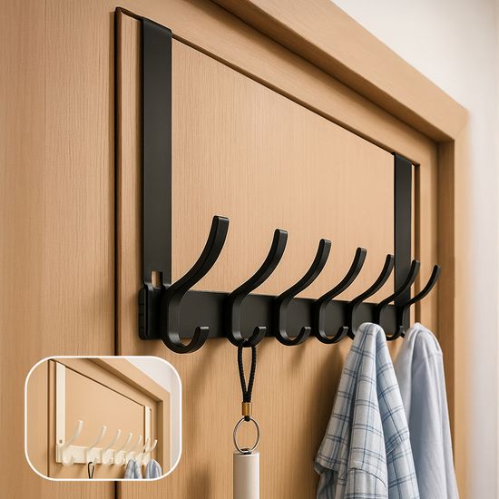 레토 7구 후크 모자걸이 도어 문걸이 행거 LFI-DH01