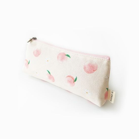 PEACH PENCIL CASE