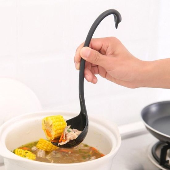 쓰러지지 않는 오뚜기 요술국자 블랙스완 백조스푼
