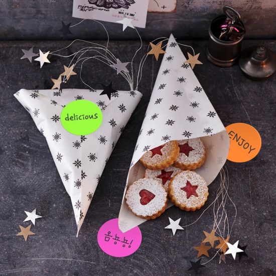 네온 도트15 형광 스티커(400개) 인스 인덱스 라벨