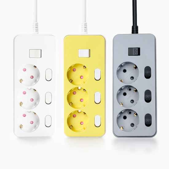 더좋은 멀티탭 개별 절전 과부하차단 3구 1M