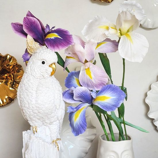 리얼터치 아이리스 롱스템 4 colors