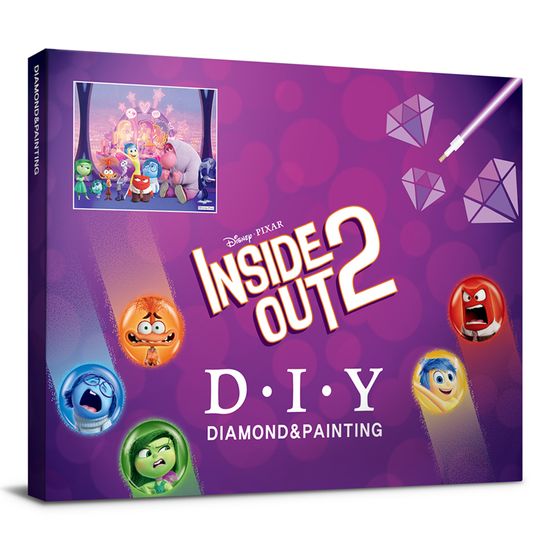 디즈니 인사이드아웃2 보석십자수 캔버스 40x50 008