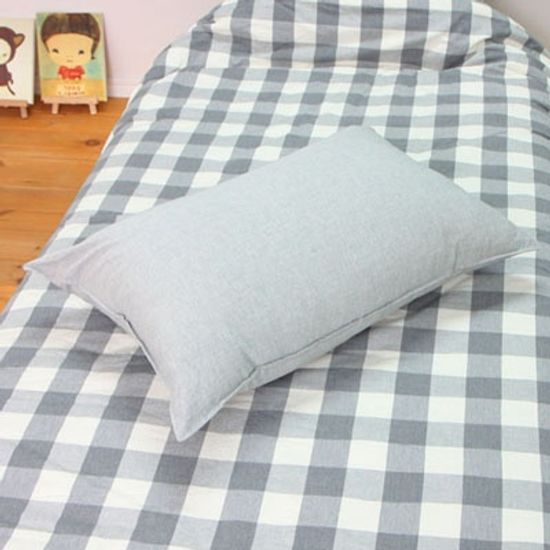 산다라 심플 그레이 베개커버