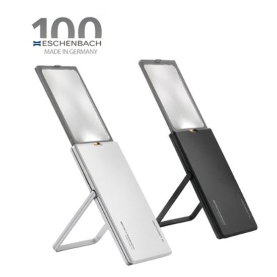 에센바흐 LED대형휴대용돋보기(2.5x/152210/152211)