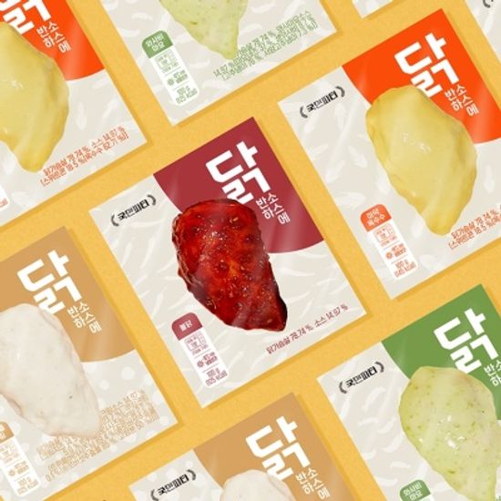 국민피티 소스에반하닭 옥수수 12팩 닭가슴살