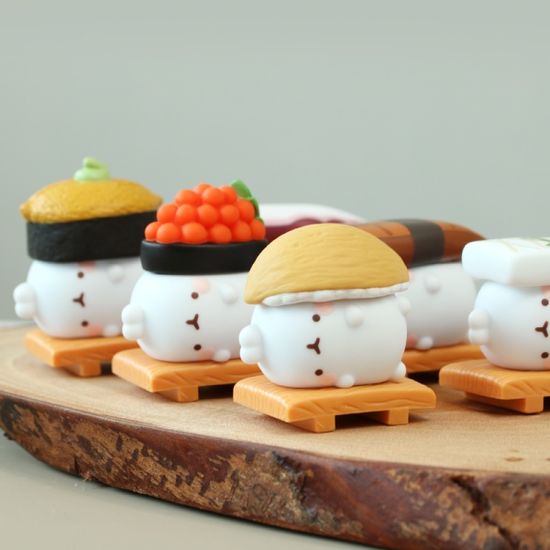 몰랑이네 초밥집 랜덤피규어 ver.2 (낱개랜덤)