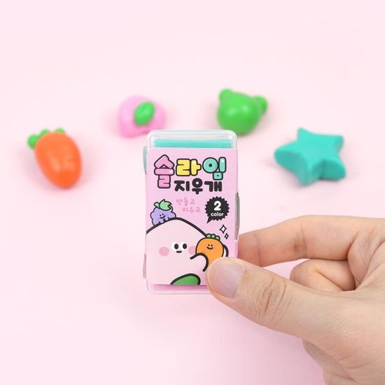 핑크풋 케이스슬라임지우개