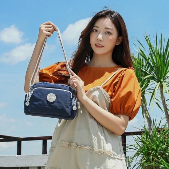 실용적인 수납공간 여성 캐주얼 크로스백 크로스가방[